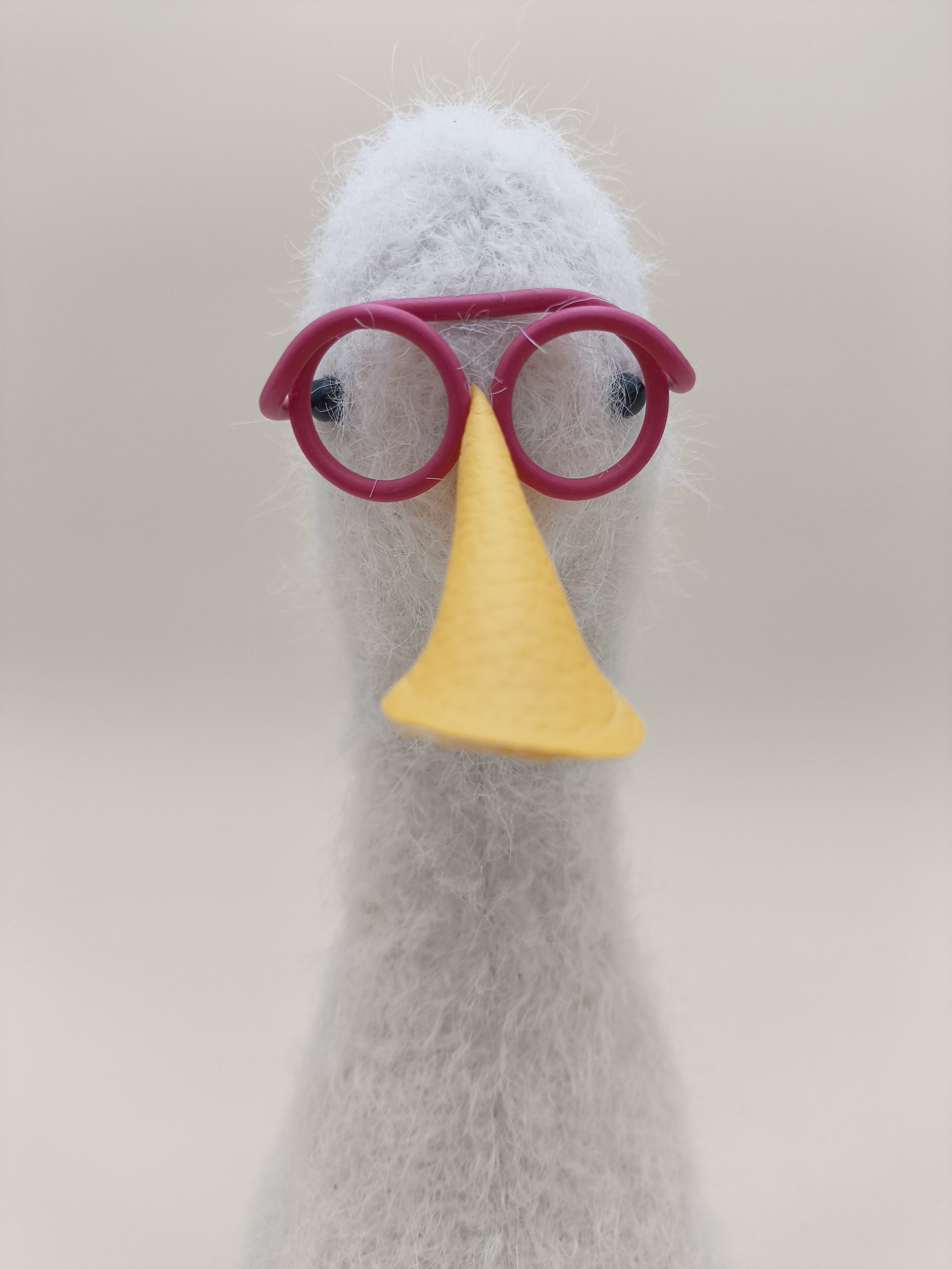 Mini accessoire : lunettes rouges
