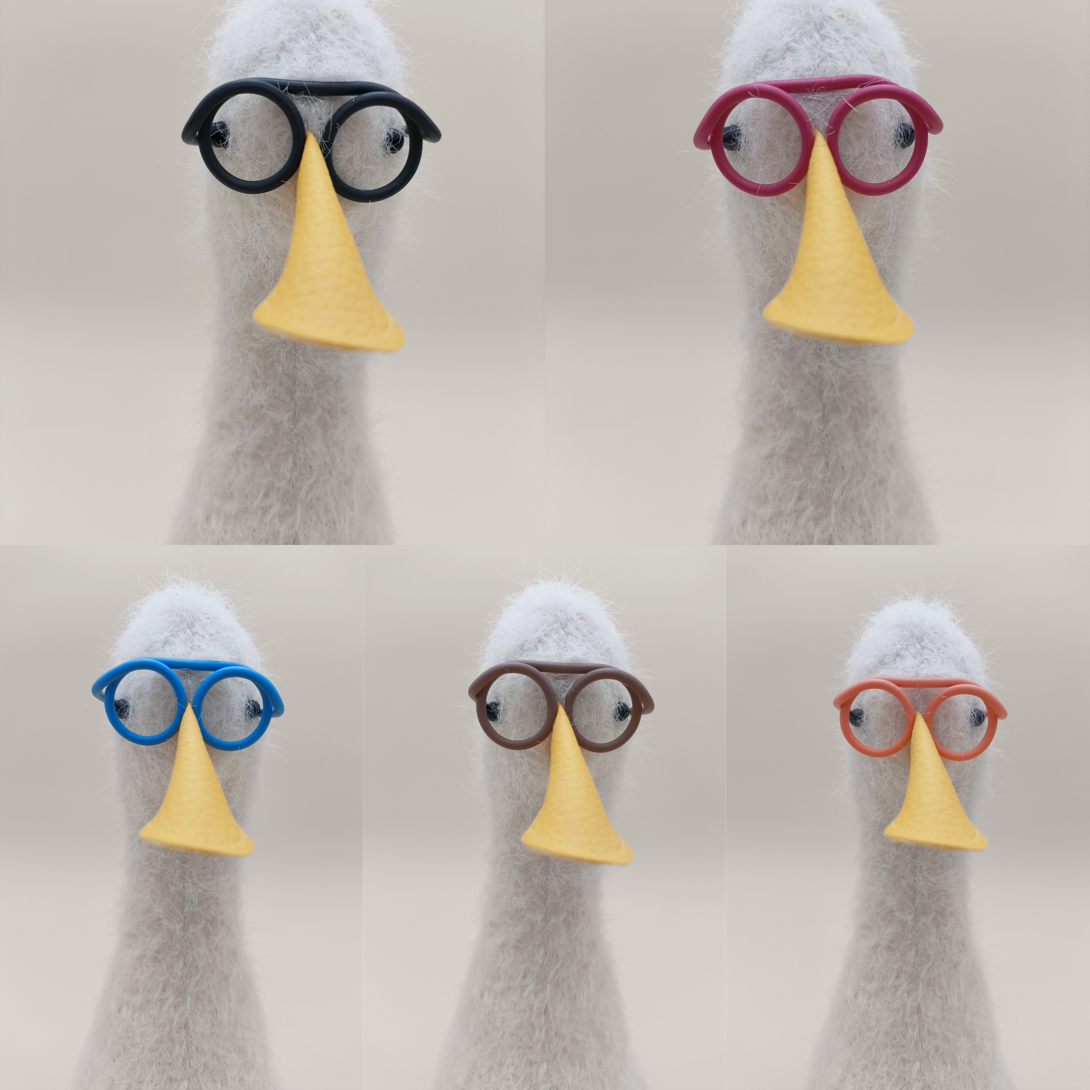 Mini accessoire : Lunettes colorés