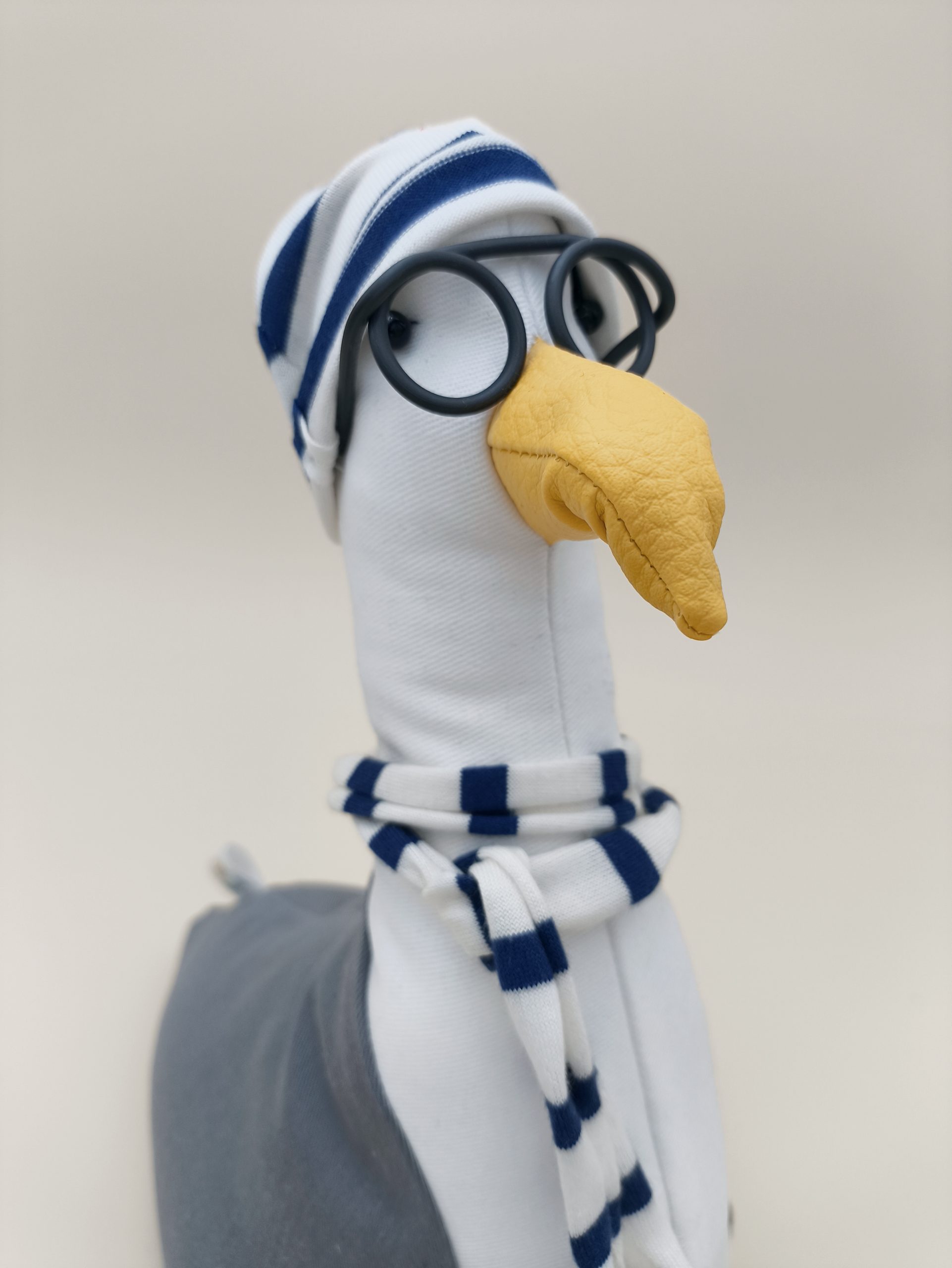 Cale-porte mouette - Eddie Seagull & bonnet bleu - Image 6
