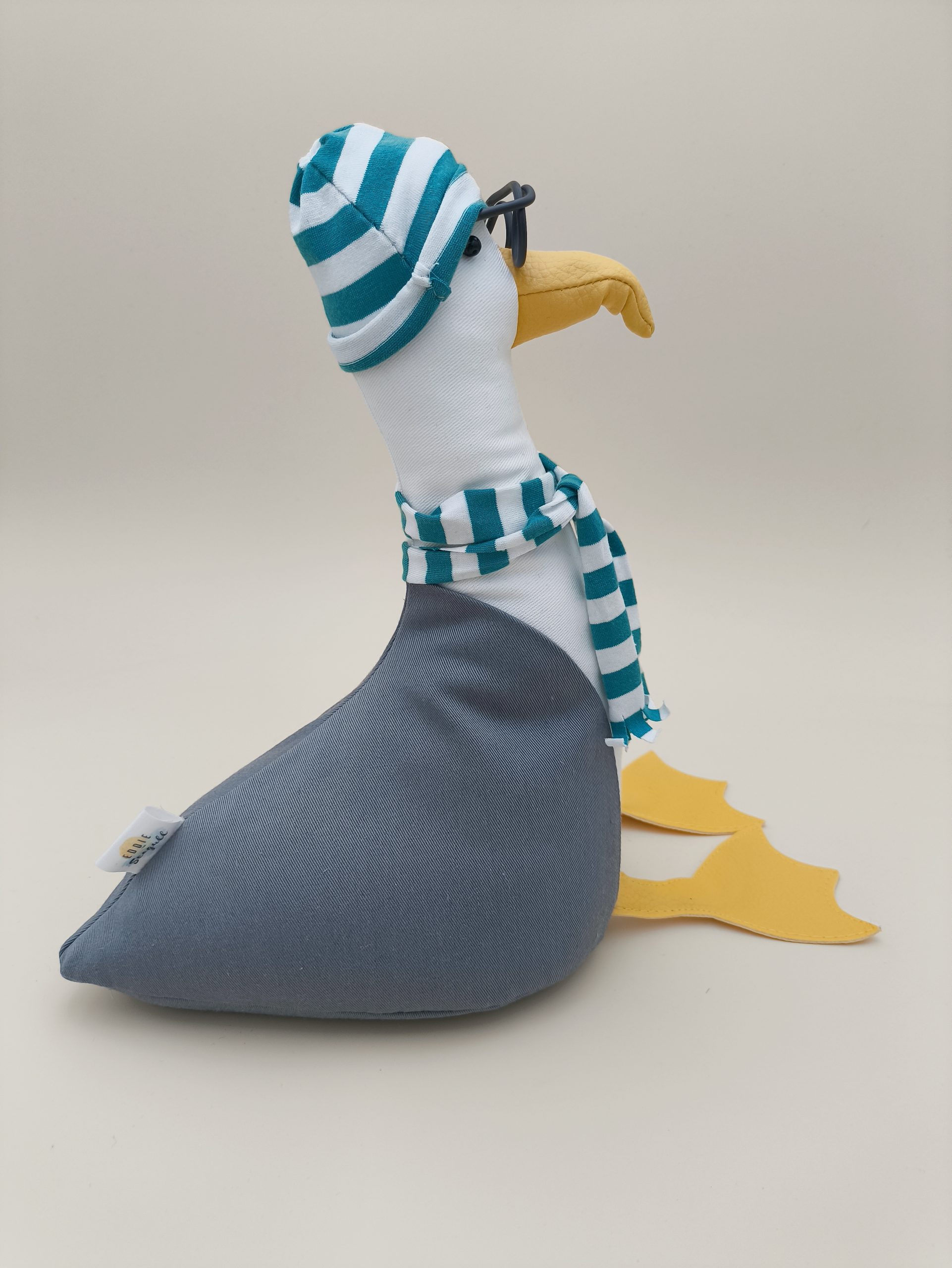 Cale-porte mouette - Eddie Seagull & bonnet vert – Image 3