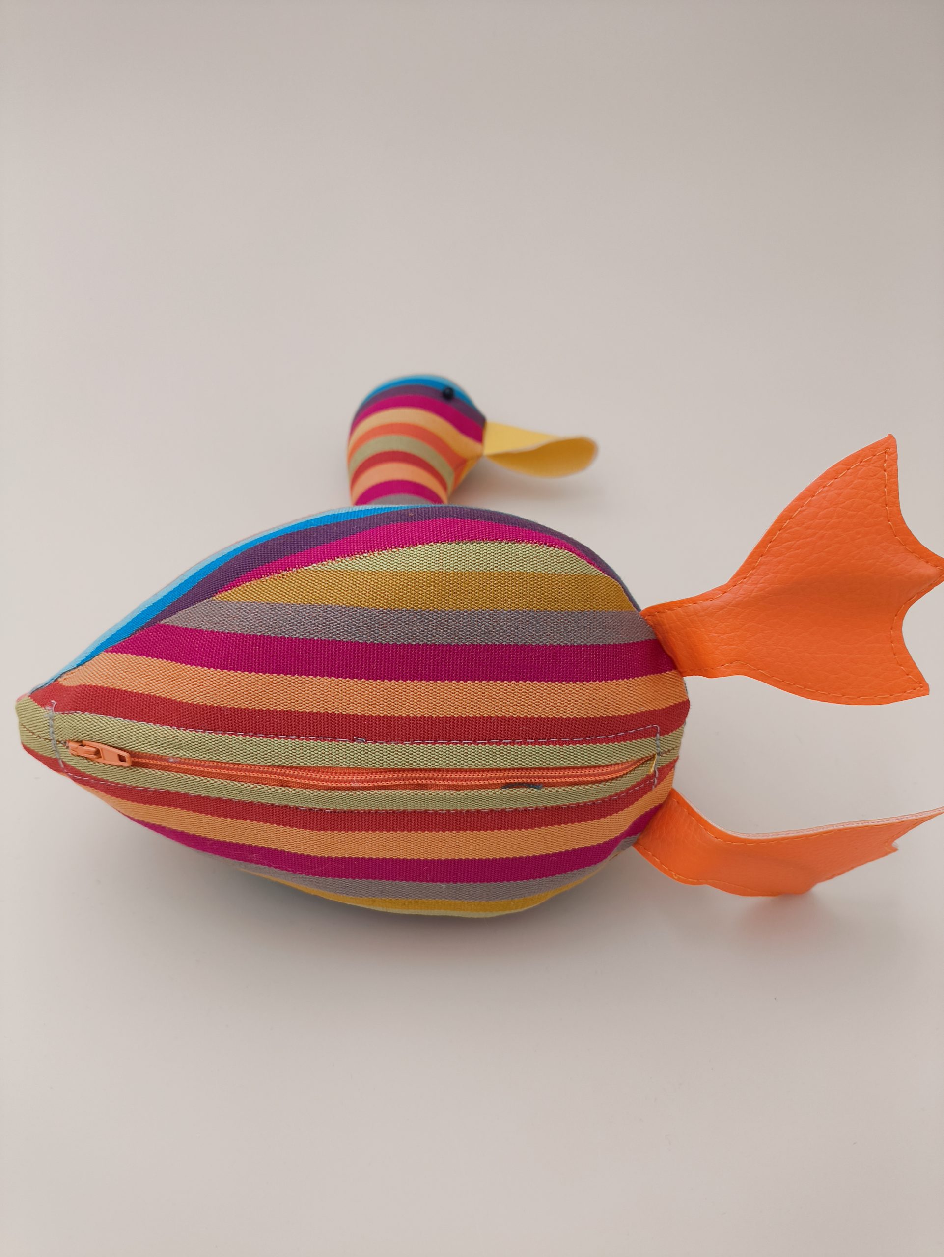 Cale-porte canard rayures multicolore – Image 3