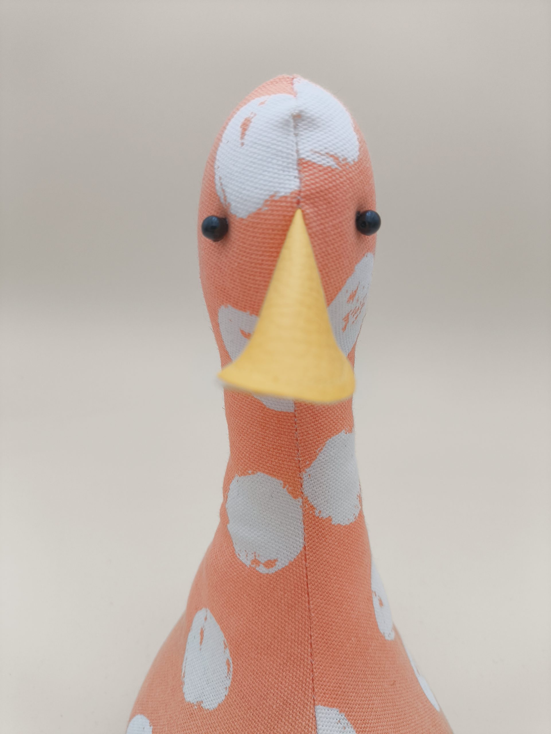 Cale-porte canard : orange aux pois blancs – Image 8