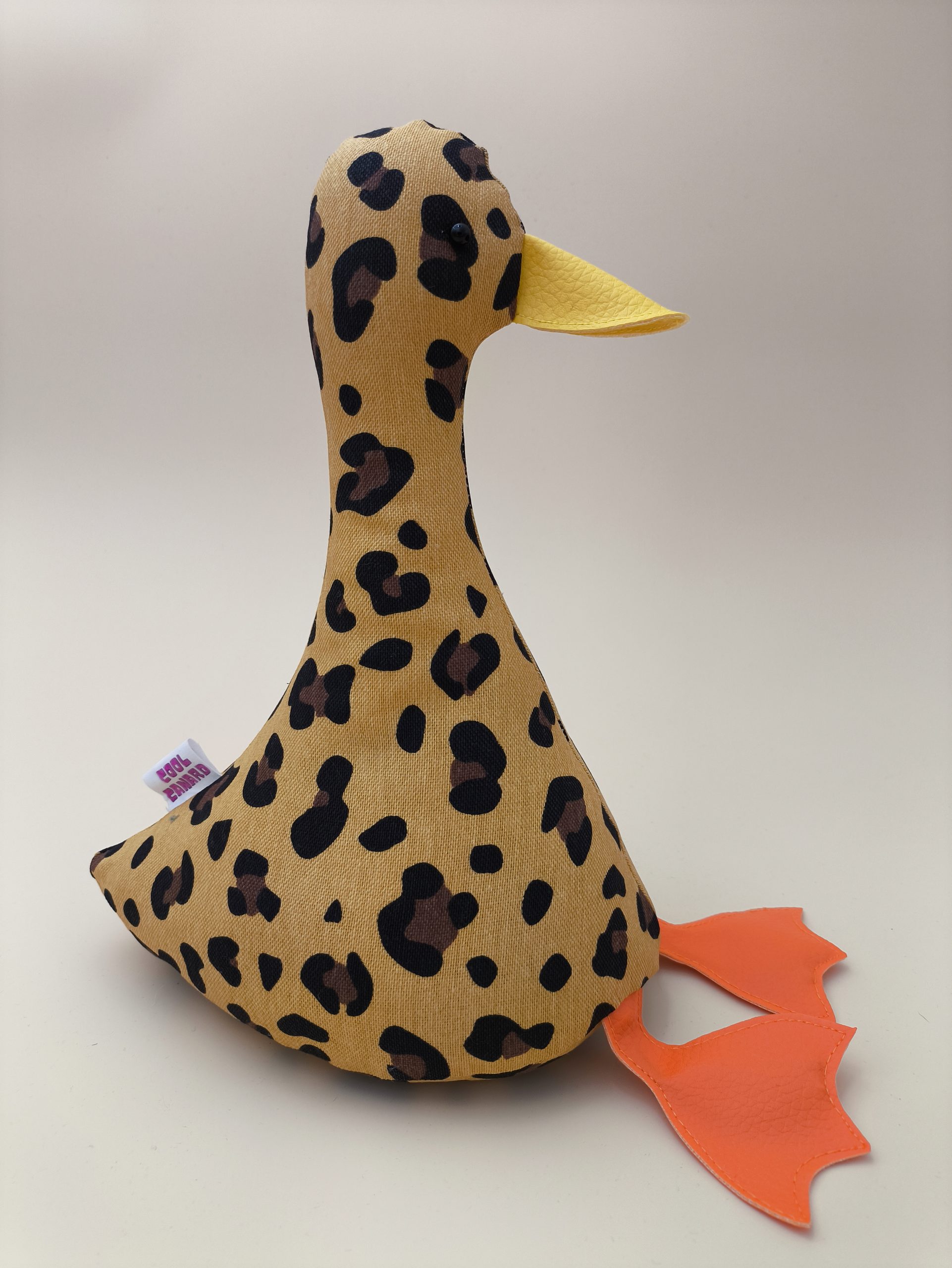 Cale-porte canard : leopard jaune - Image 7