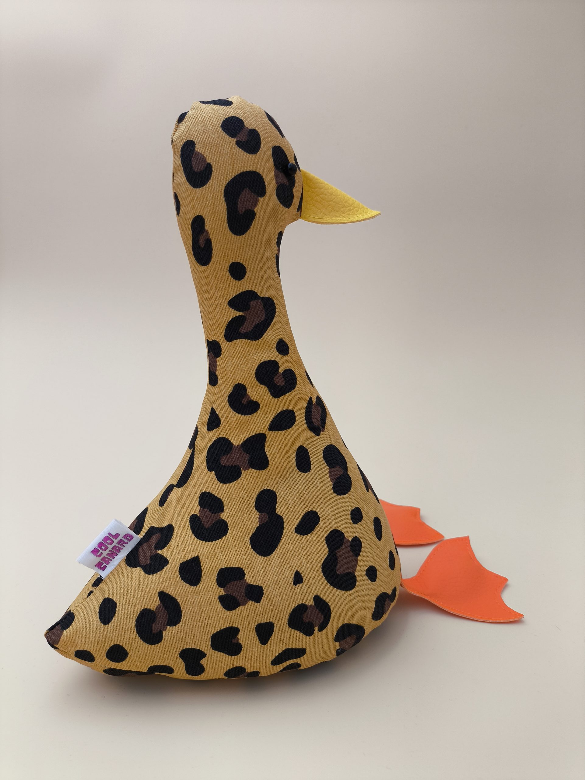 Cale-porte canard : leopard jaune - Image 6