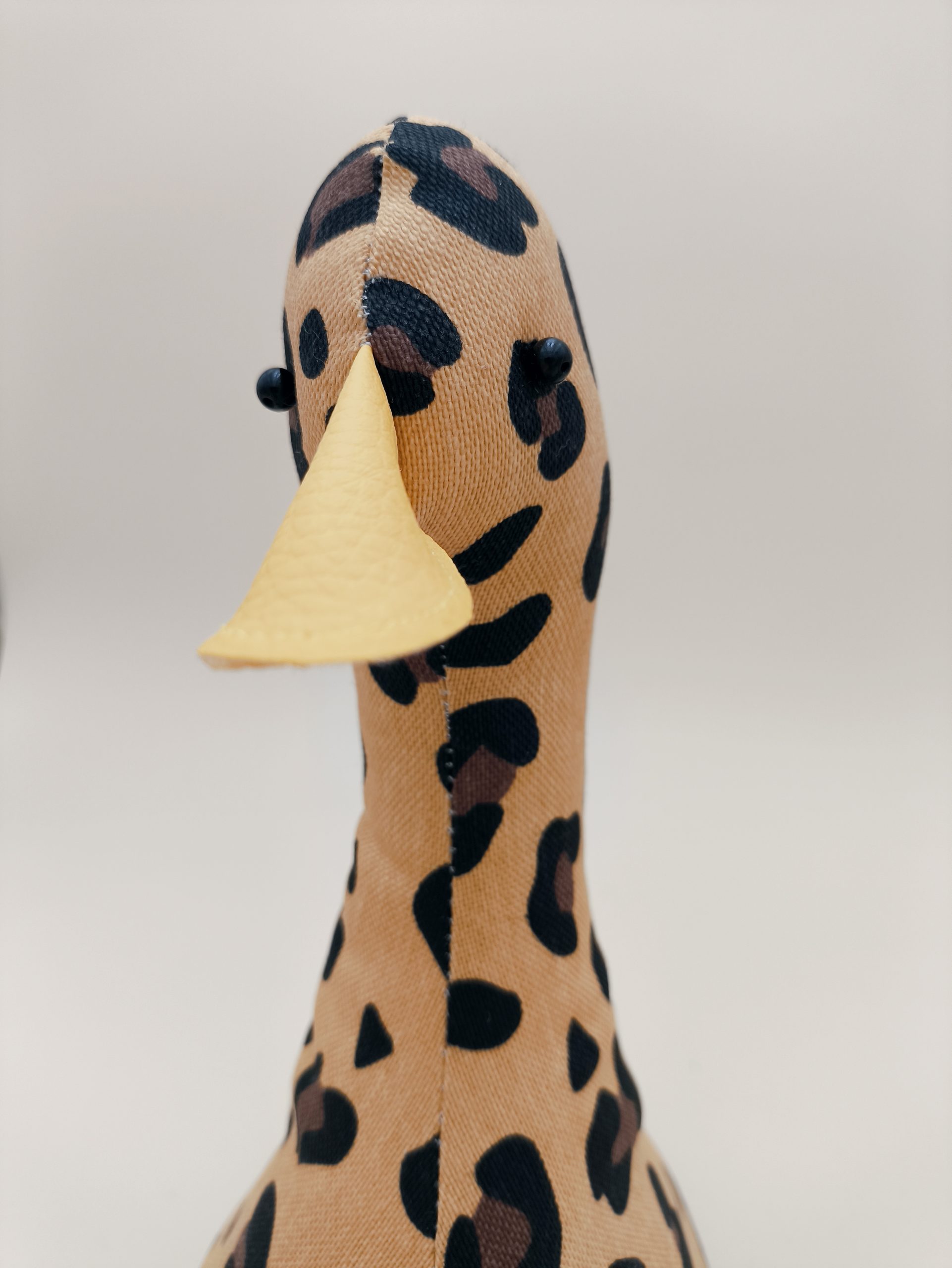 Cale-porte canard : leopard jaune - Image 3