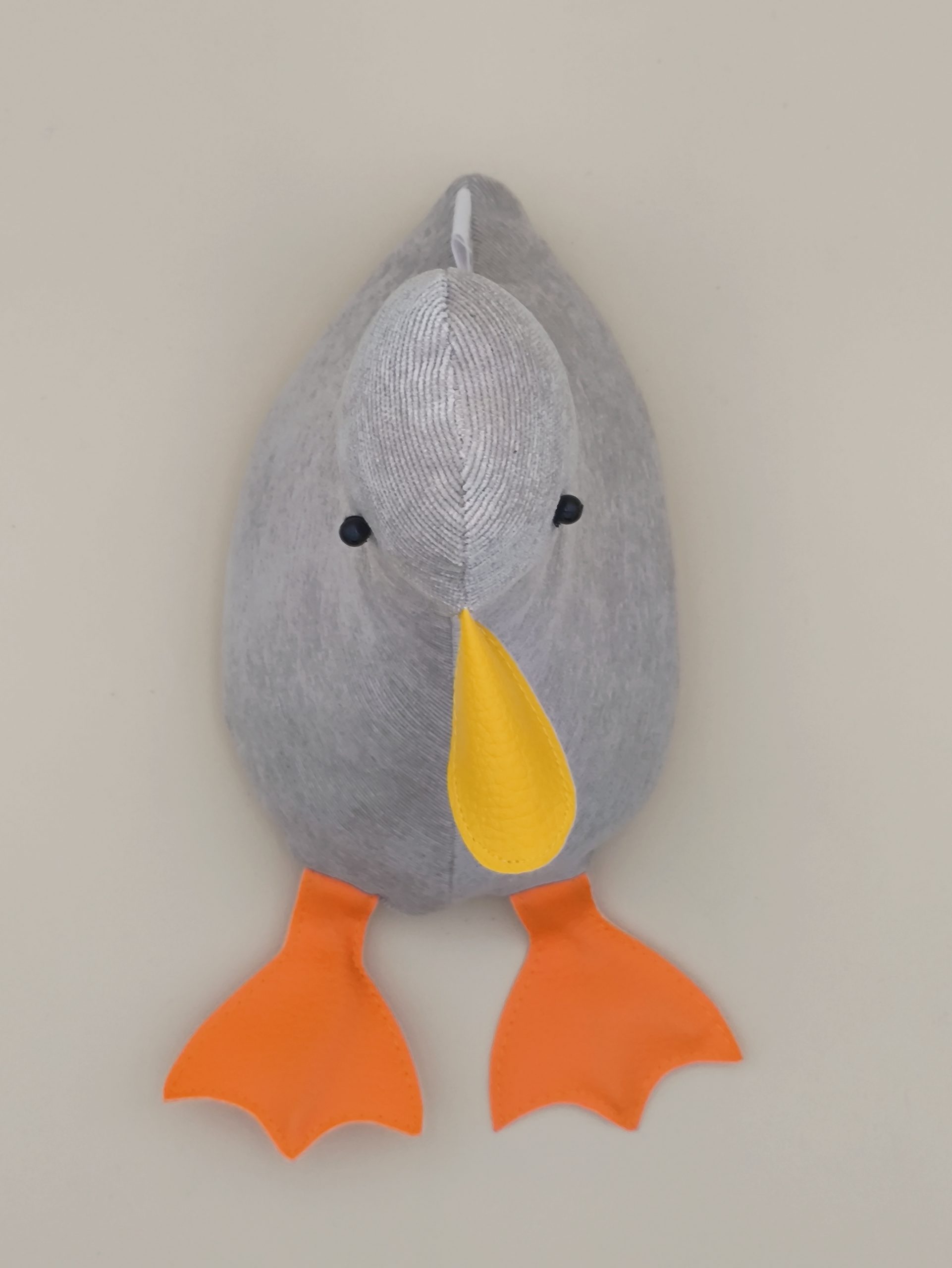 Cale-porte canard : velours côtelé beige clair – Image 7