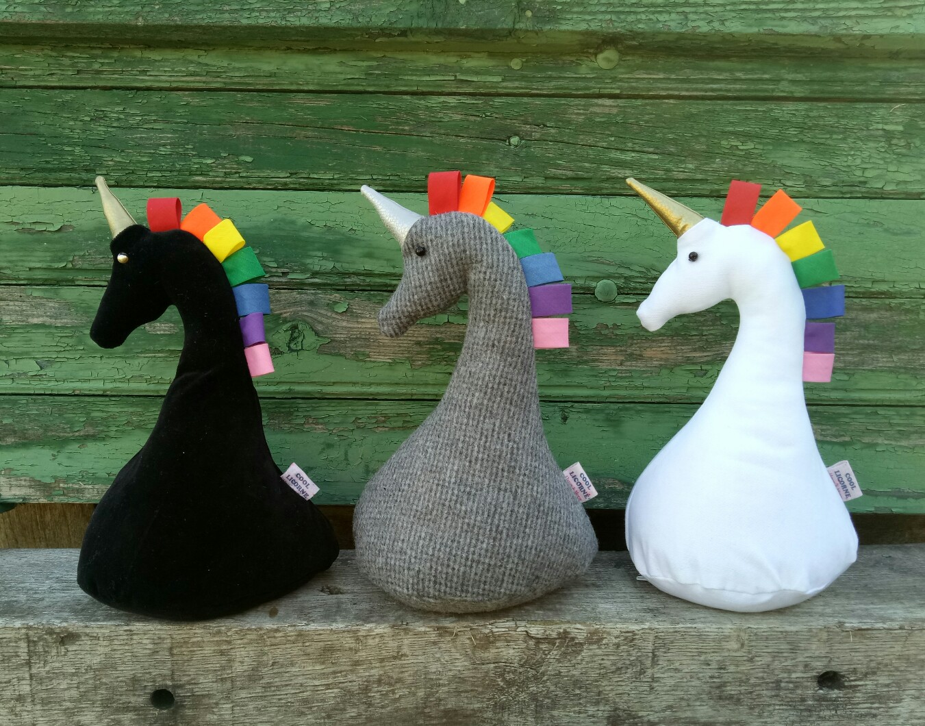 Cale-porte licorne : crinière arc-en-ciel - Image 5